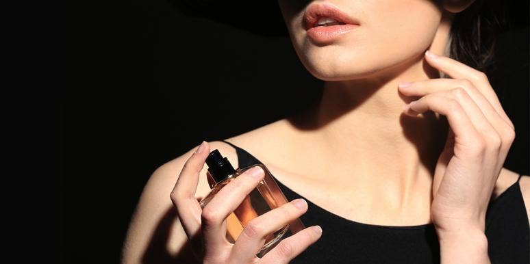 Can This Fragrance Make Men Fall In Love? woman putting on perfume