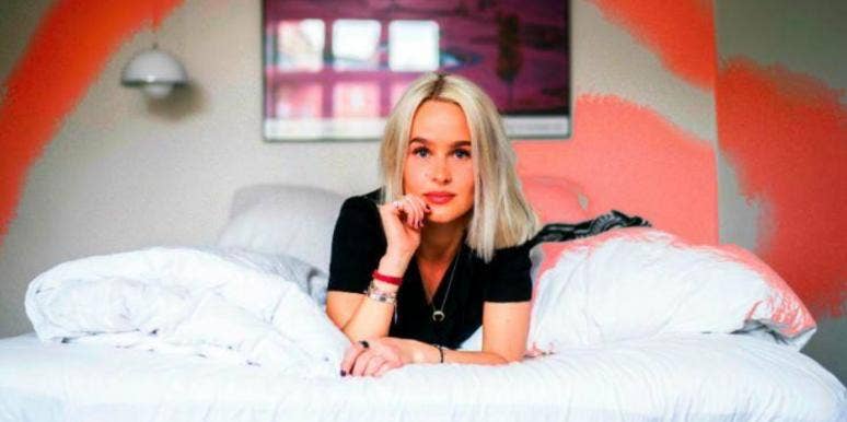 Here’s What It Means When You Start Dreaming About Your Ex blonde woman laying down in bed