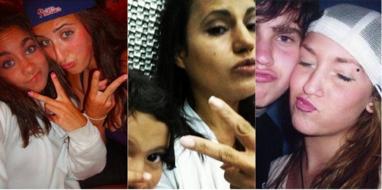 The Fish Gape Is The New Duck Face Selfie women taking duck face selfies