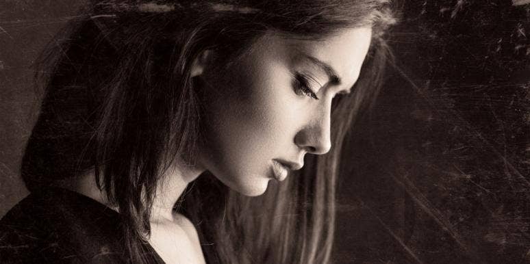 The Other Opposite of Narcissism, Echoism sad woman