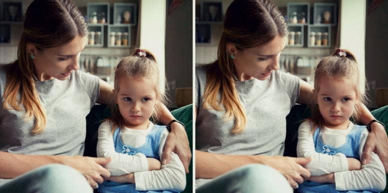 mother using parenting styles on preschooler mother using parenting styles on preschooler