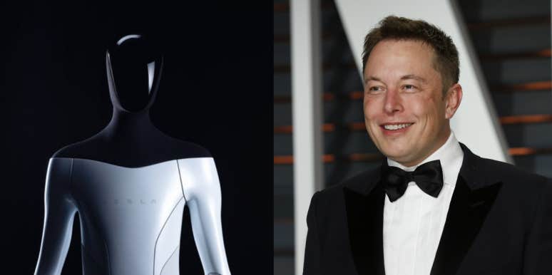 Elon Musk Unveils Humanoid Robot At Tesla’s AI Day — Despite Fearing AI Takeover tesla bot elon musk