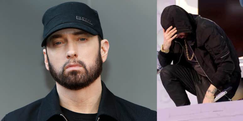Why Did Eminem Kneel During The Superbowl Halftime Show? Eminem