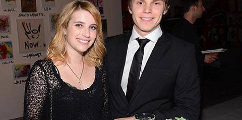 Emma Roberts Evan Peters Emma Roberts Evan Peters