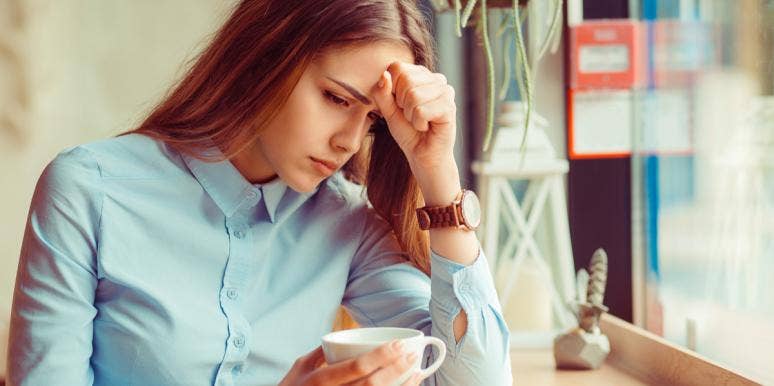 What It’s Like To Love Someone Who Has Experienced Emotional Abuse distressed woman
