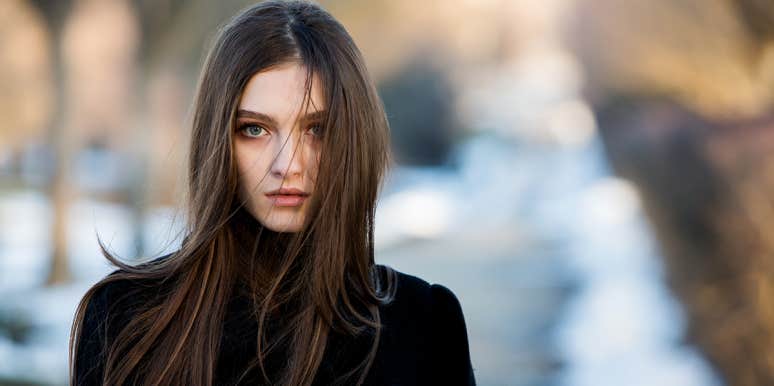 5 Ways The Most Emotionally Tough People Become That Way woman with dark hair facing camera