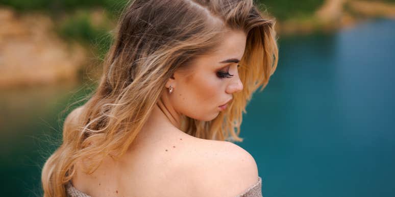 Highly Sensitive Person vs. Empath: How To Tell The Difference sensitive woman turned away