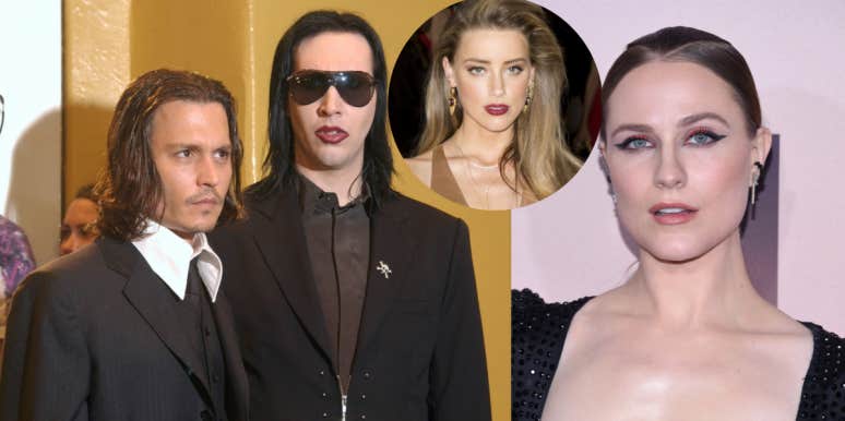 Evan Rachel Wood, Johnny Depp, Marilyn Manson, Amber Heard