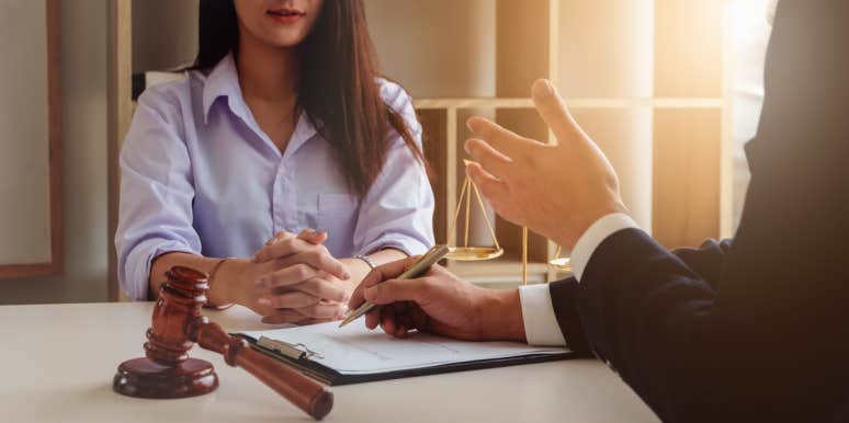 My Ex Forged My Name on a $50,000 Loan During Divorce woman getting divorce