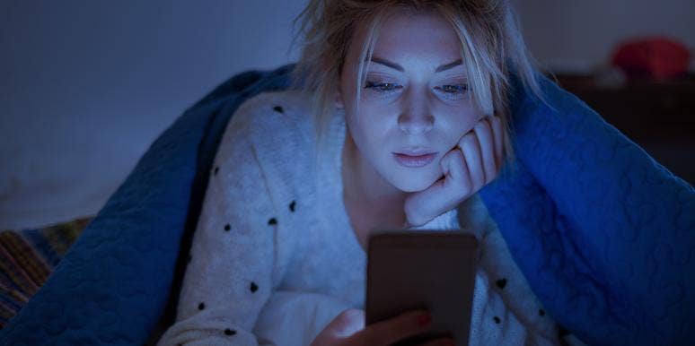 All The Men I Dated Got Married Right After Breaking Up With Me sad woman on phone