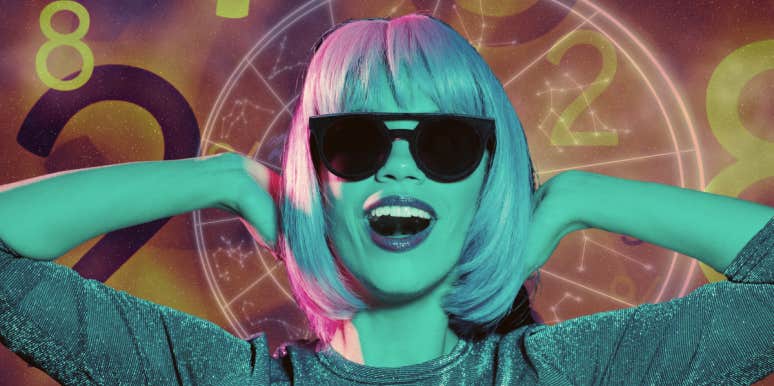 What Your Expression Number Means In Numerology & How To Calculate Yours colorful woman with hair bob