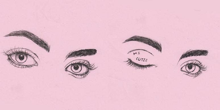 hi cutie eye