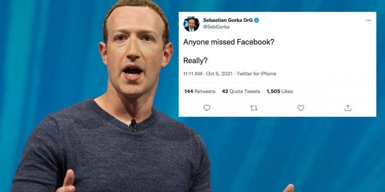 Were We All Happier When Facebook Shut Down? Mark Zuckerberg