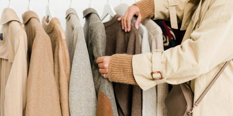 Fall Fashion Trends & Outfit Ideas To Keep You Looking Stylish woman in trench coat shopping