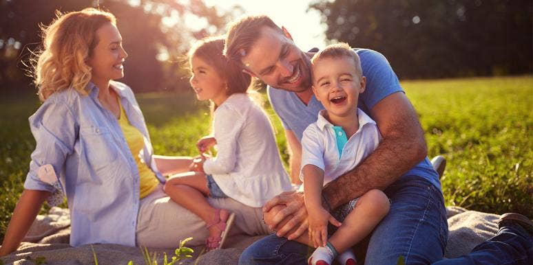 Why I Always Put My Husband Before My Kids photo of family