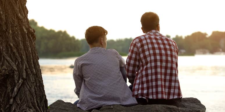 Dad Wonders If He’s Wrong For Not Encouraging Son To Speak To Mom Who He Caught Cheating Father and teen son