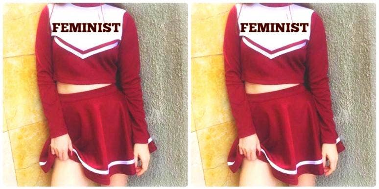 feminist cheerleading feminist cheerleading