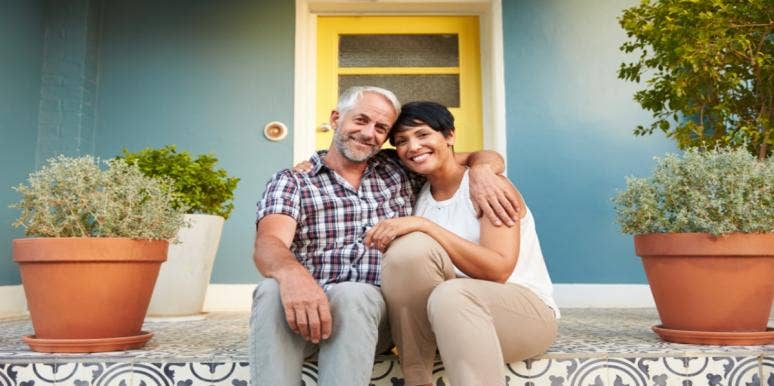How To Find Jobs For Older Workers older couple sitting on front porch