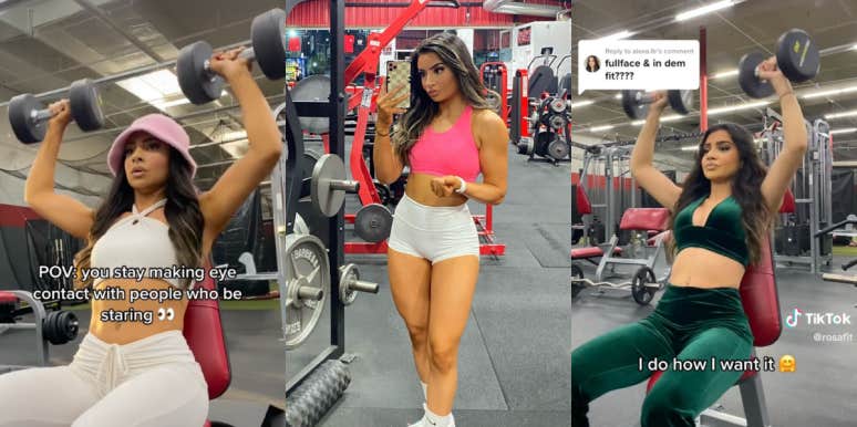 Fitness Model Rosa Esparza Defends Decision To Workout In Full Makeup And 'Trendy' Outfits After Receiving Backlash Rosa Esparza