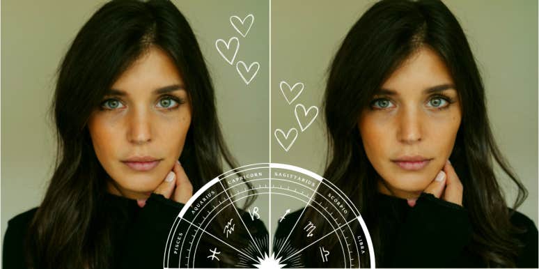 Zodiac Placements That Have The Hardest Time Finding Love woman zodiac wheel hearts