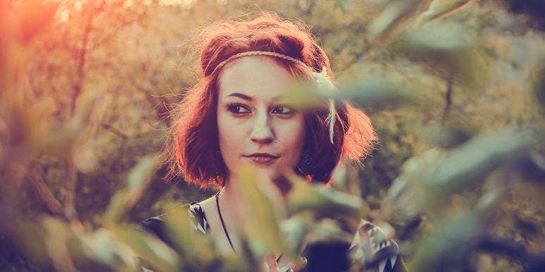Forget Being Normal — Why Social Norms Are Meant To Be Broken woman in nature