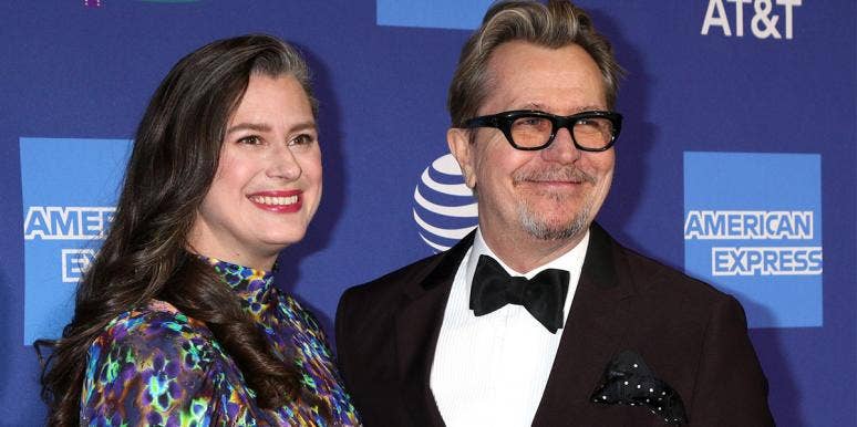 Gary Oldman and Gisele Schmidt Gary Oldman and Gisele Schmidt