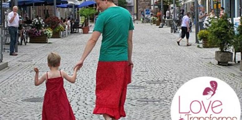 Nice Tutu Dad: 9 Proud Fathers Who Do Silly Things For Love father and son