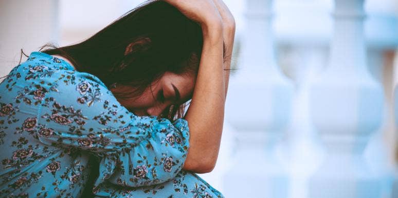 This Is How You Will Get Better After Being Broken woman with head in hands