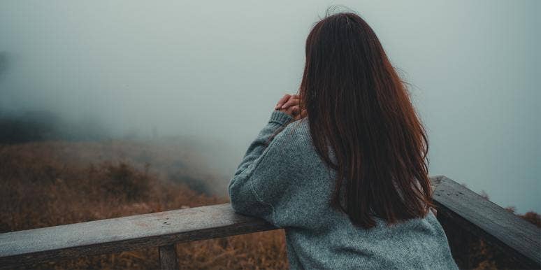 The Secret To Truly, Finally Getting Over Your Ex sad woman