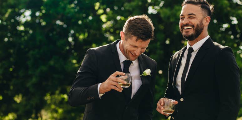 Groom Asks Reddit If He's Wrong For Uninviting His Brother To His Wedding For Wanting To Wear A Rainbow Tuxedo Groomsmen