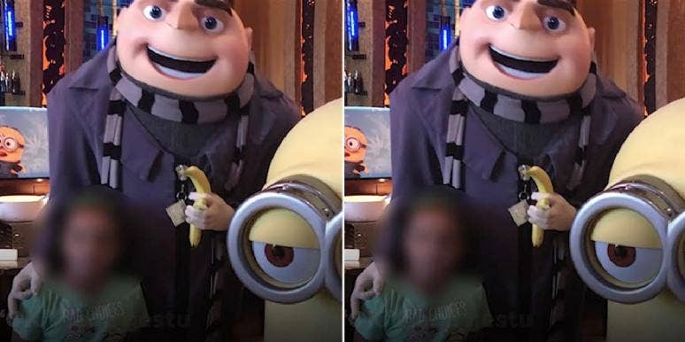 Universal Orlando Actor Flashes White Supremacy Sign In Photo — Families Sue gru universal studios white supremacist ok symbol