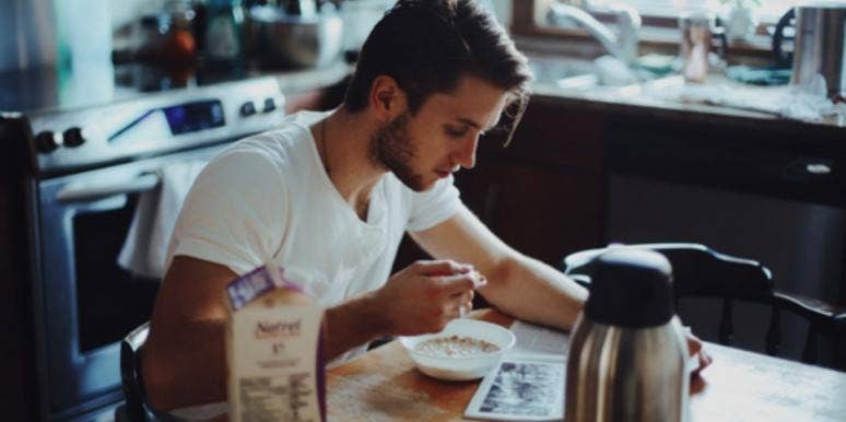 guy in kitchen guy in kitchen