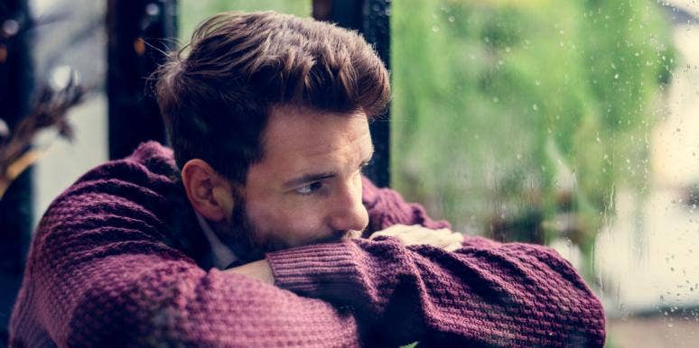 If Your Man, Be Aware Of Erectile Dysfunction And Heart Attack concerned man thinking