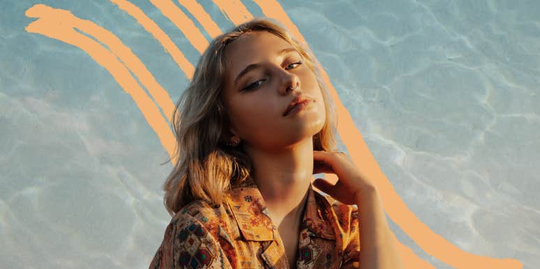 Calm woman 