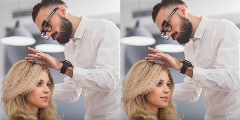 What Cheating On My Husband With My Hairdresser Did To Our Marriage hairdresser doing woman's hair