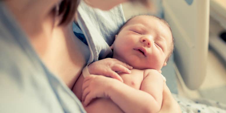 Why I Handed My Newborn Over To A Stranger newborn baby