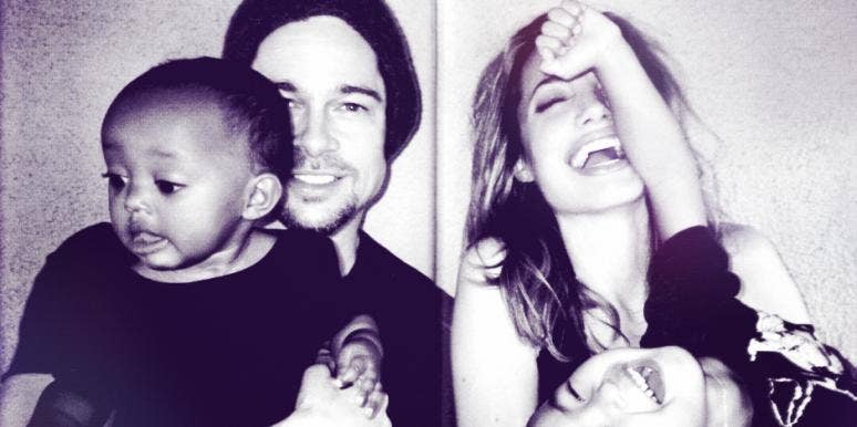 Brad and Angelina and Family Brad and Angelina and Family