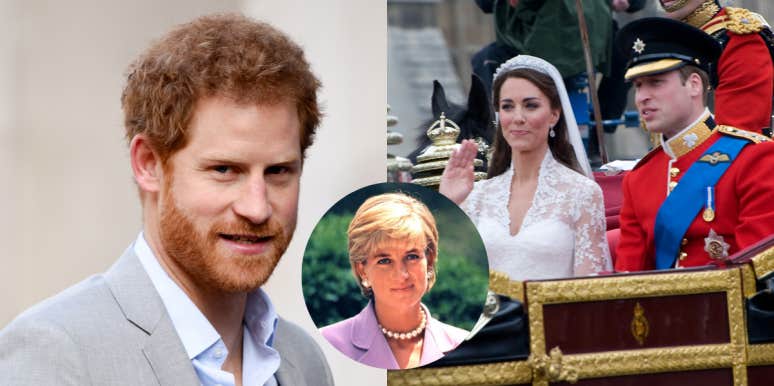 Prince Harry, Prince William, Kate Middleton, Princess Diana