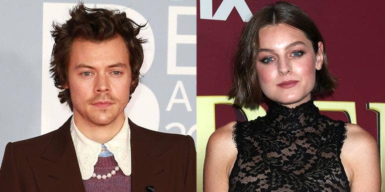 Harry Styles and Emma Corrin Harry Styles and Emma Corrin