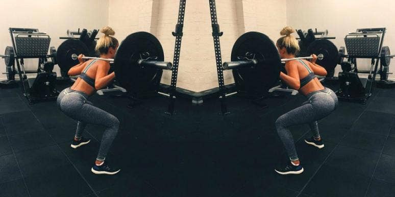 girl lifting girl lifting