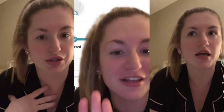 Healthcare Worker Sparks Debate After Admitting That She Only Showers Once A Week In Video TikTok, woman, shower