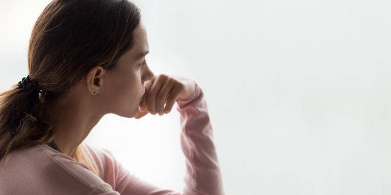 Mother's Heart-Wrenching Late Term Abortion Story Will Make You Rethink Everything stoic mother looking off into distance