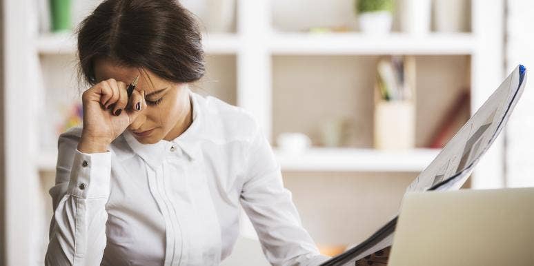 The Invisible Life Of Having High-Functioning Anxiety stressed woman