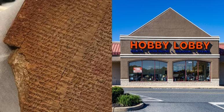 3,500 Year Old Artifact Finally Returned To Iraq After It Was Stolen And Purchased By Hobby Lobby Gilgamesh tablet hobby lobby