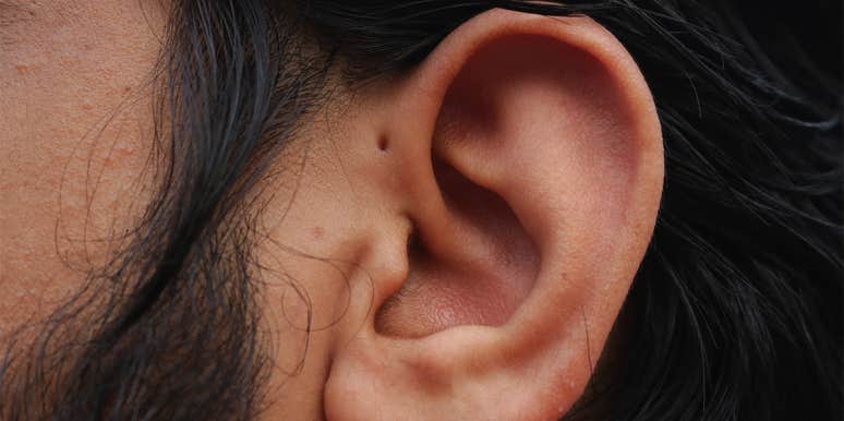 hole in ear