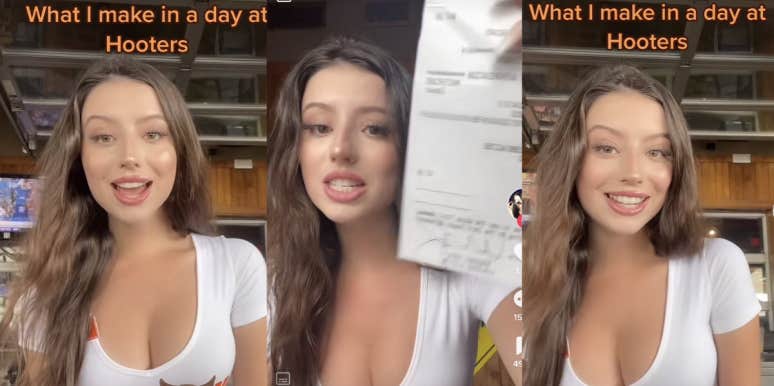 Hooters Waitress Shares How Much She Makes In Tips In Just One Day Hooters waitress, TikTok