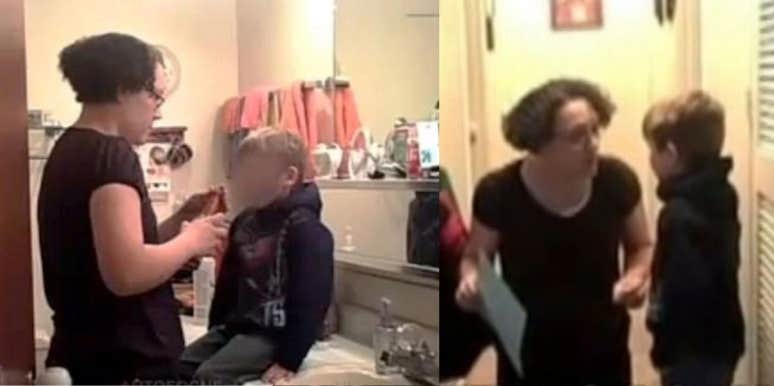 Mom Punishes Son By Forcing Him To Drink Hot Sauce And Take Cold Showers Mom Punishes Son By Forcing Him To Drink Hot Sauce And Take Cold Showers