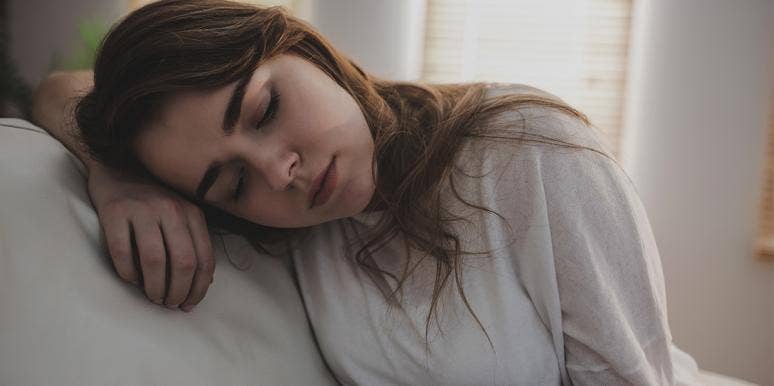The Scary Way Having Anorexia Affects My Sex Life sad woman