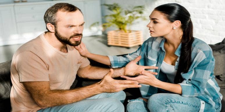 8 Ways To Calm A Man Down When He's Angry & Defensive wife calming angry man