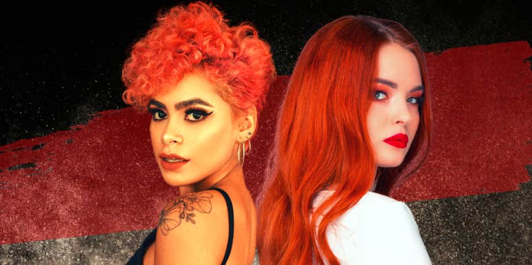 How To Dye Your Black Hair Red: 6 Steps women with red hair